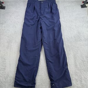 Tourney Gore-Tex Pants Mens‎ L Blue Golf Rain Waterproof Windproof Ankle Zip